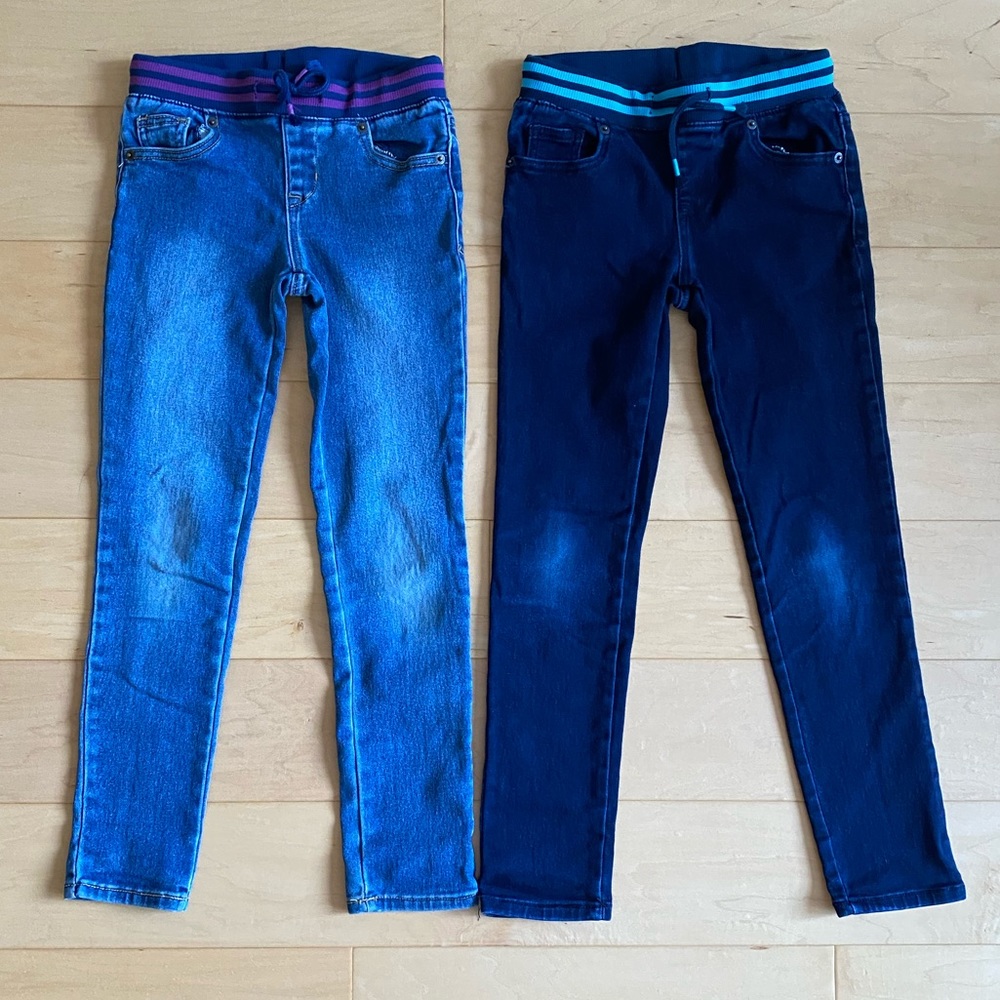 Cat and Jack Girls Jeans Bundle 8 yr